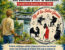Festival poster for Le Pass’ ART: art exhibition and concert with river scene, painter at left, band circle titled ‘Jazz et les Gosses’, dates 29–30 August 2026, free entry.